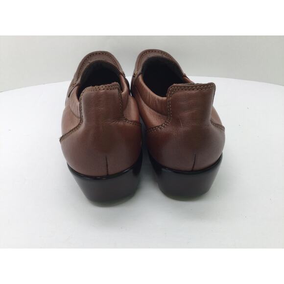 SAS Weave Slip On Loafer Chestnut Brown Womens 8N Comfort Shoe New - Picture 6 of 11